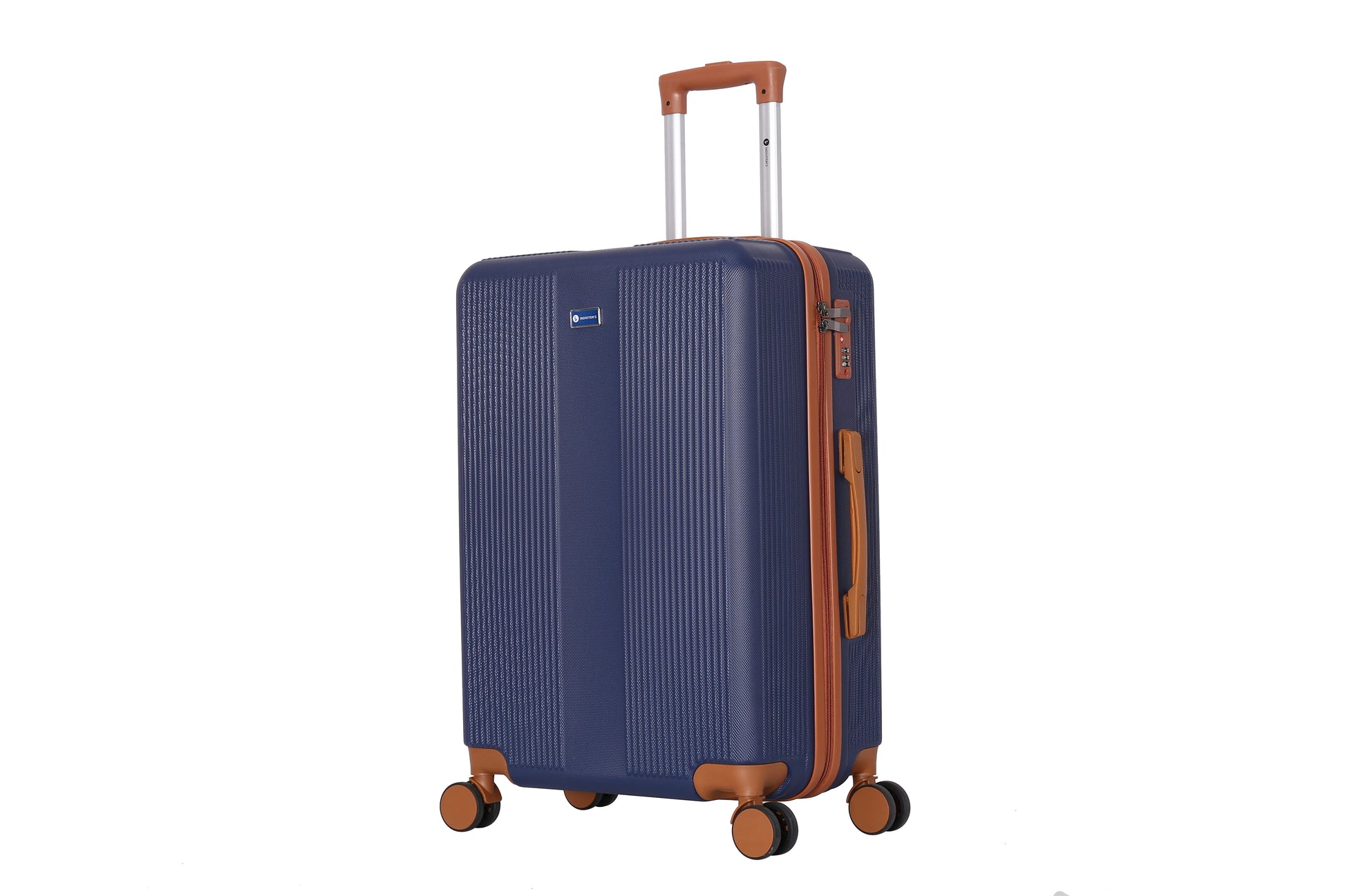 KTX-077075 2024 Colour Coordinated ABS Trolley Luggage Set - Stylish Roller Suitcases for Travel