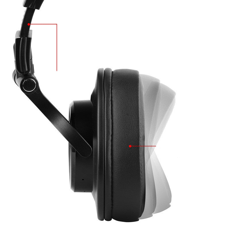 KTX-048851 Wireless Bluetooth Headset with 40mm Speaker, 950mA Battery, and Waterproof Storage Bag
