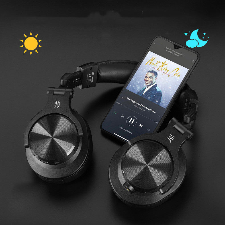 KTX-048851 Wireless Bluetooth Headset with 40mm Speaker, 950mA Battery, and Waterproof Storage Bag