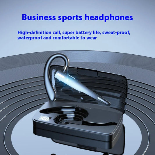KTX-132179 Unisex In-Ear Wireless Headset with LED Driver for Business Use, Featuring JL Chipset Bluetooth