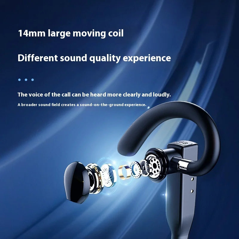 KTX-132179 Unisex In-Ear Wireless Headset with LED Driver for Business Use, Featuring JL Chipset Bluetooth
