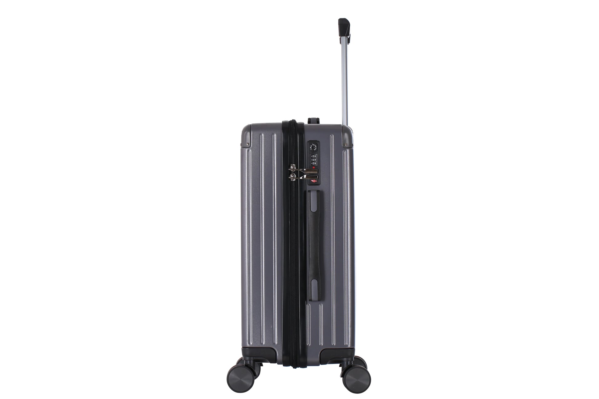 KTX-480339 3-Piece Hardshell Luggage Set - Durable ABS+PC Trolley Suitcases for Travel