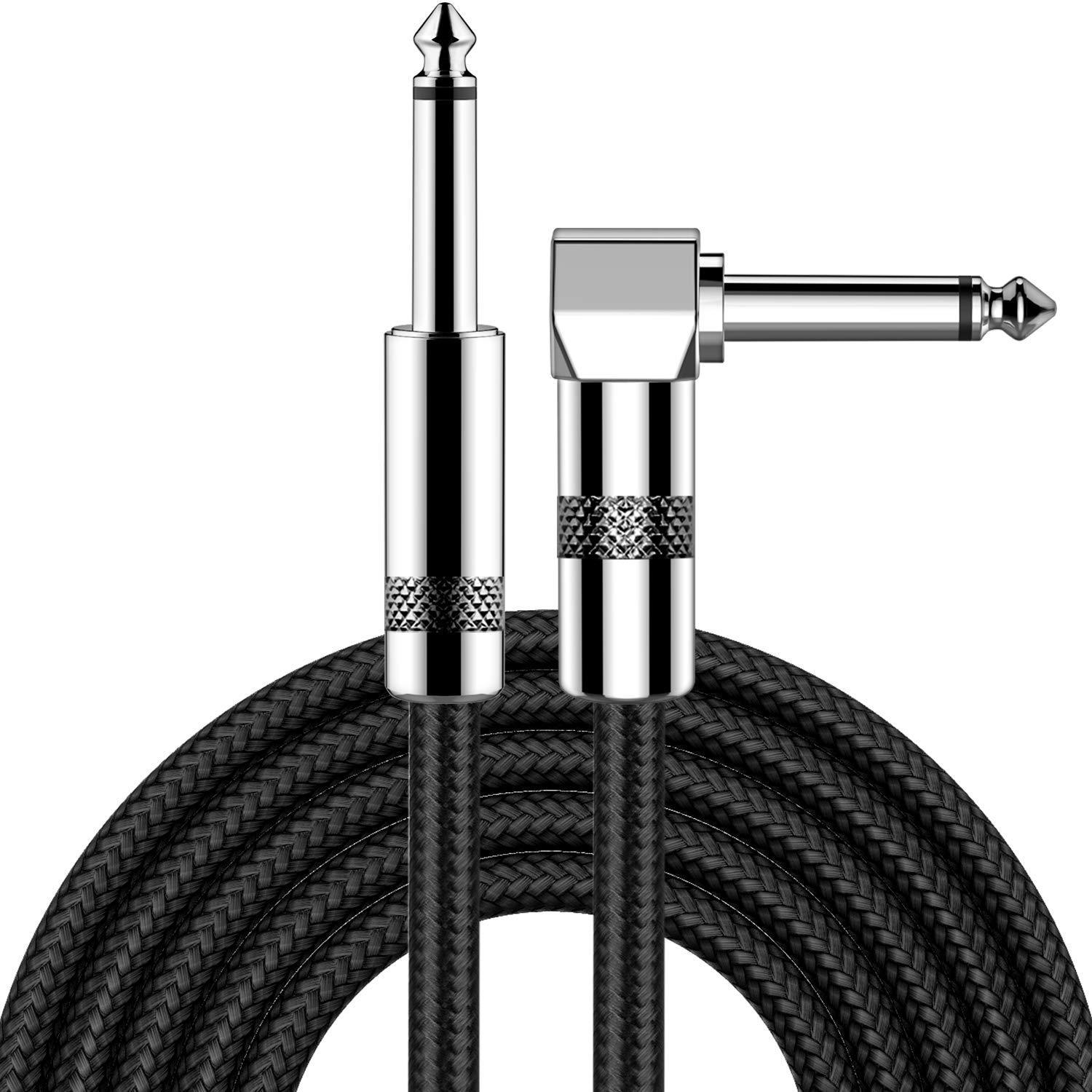 KTX-628627 Dual Channel 6.35mm Audio Cable for Amplifiers and Speakers, Various Lengths Available