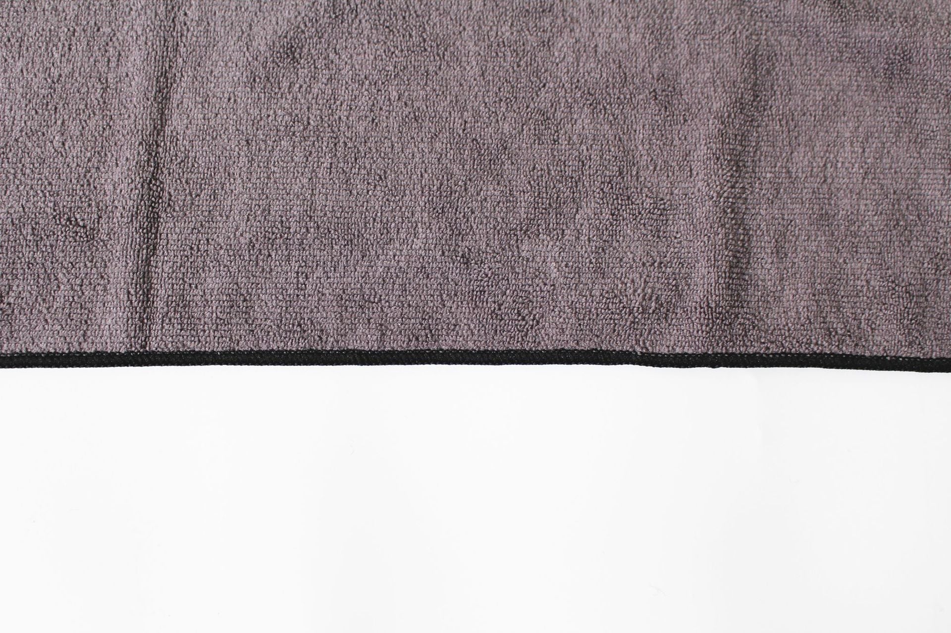 JMT-314890 Microfiber Pet Bath Towel - Absorbent Gray Square Towel, 50x100cm