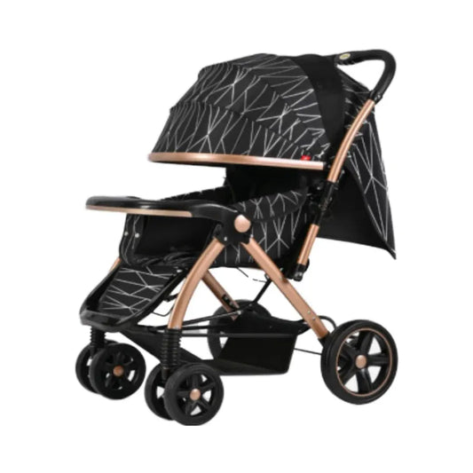 KTX-598867 Deluxe Baby Stroller with Enlarged EVA Wheels and Dining Tray