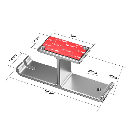KTX-694163 Under-Desk Headphone Mount for Organized Storage of Headphones and Accessories