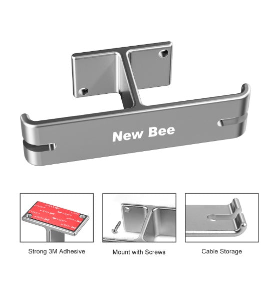 KTX-694163 Under-Desk Headphone Mount for Organized Storage of Headphones and Accessories