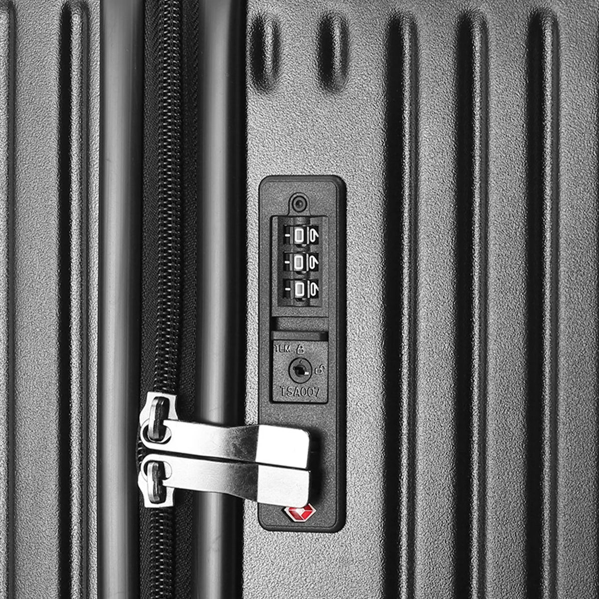 KTX-569747 Large Capacity Trolley Suitcase with Mini Storage Box for Travel and Organisation