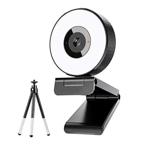 KTX-263763 High-Definition USB Network Computer Camera with Adjustable Fill Light for Online Video Conferencing