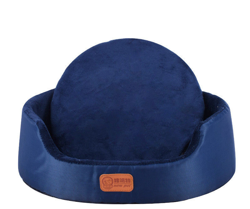JMT-318026 Universal Washable Oval Pet Bed with Oxford Cloth Jacket and Sponge Inner Core for Dogs and Cats