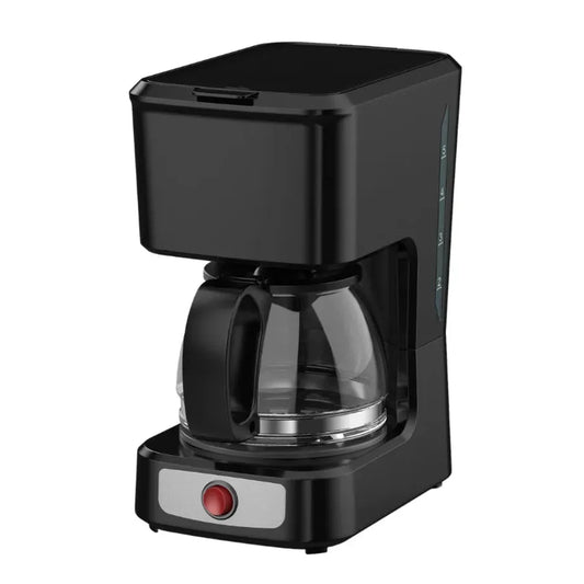 KTX-181331 5-Cup Coffee Maker with Ground Coffee Option, Clear Water Level Indicator, Non-Stick Warm Plate