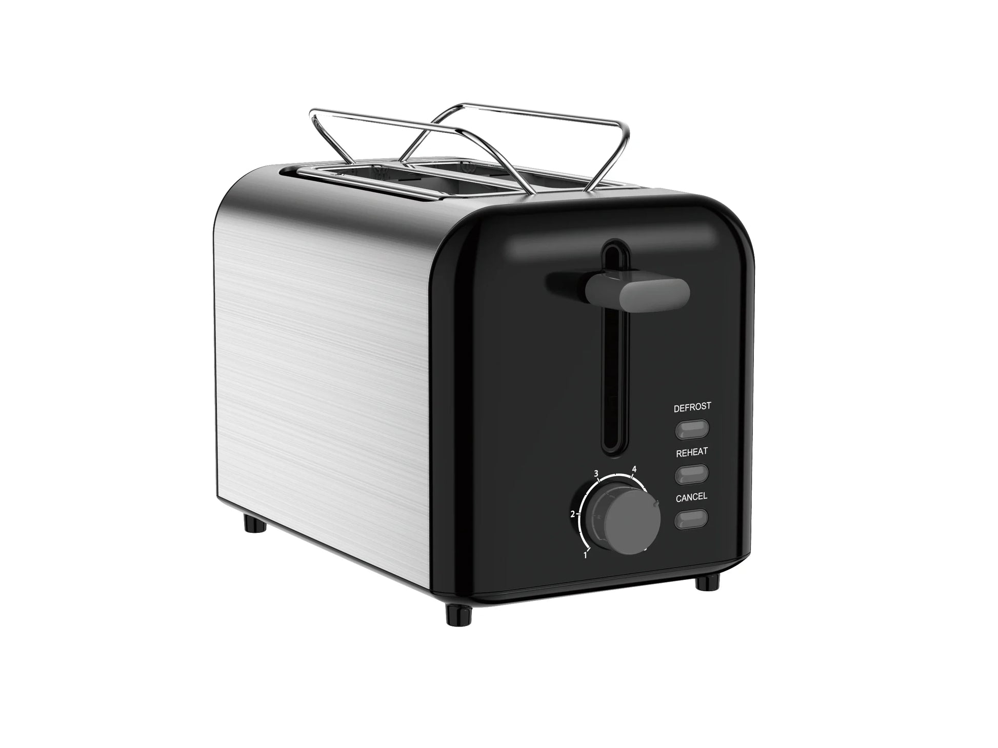 KTX-828947 Automatic Pop-Up Toaster for 2 Slices - Household Kitchen Appliance