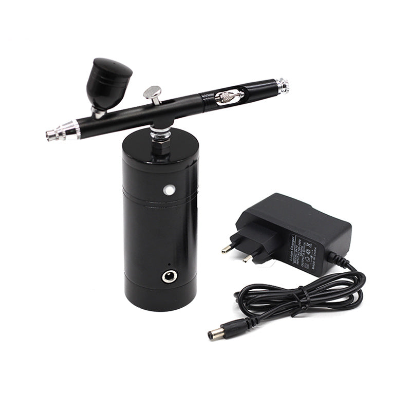 JMT-319178 Mini Non-Oil Airbrush Compressor Kit for Model Making, Cake Decorating, and Nail Art