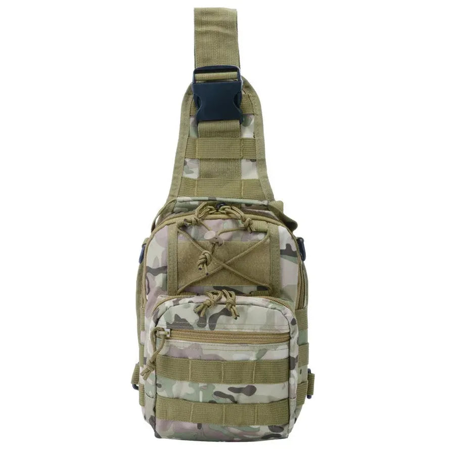 KTX-582739 Tactical Camouflage Shoulder Bag for Outdoor Activities and Sports