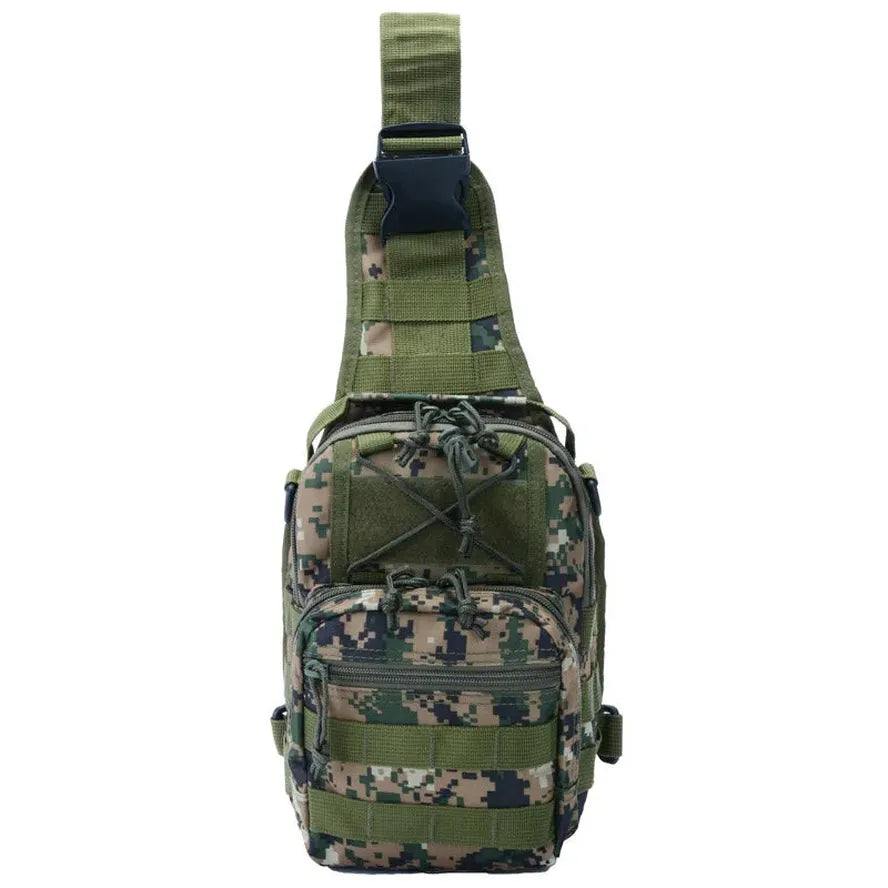 KTX-582739 Tactical Camouflage Shoulder Bag for Outdoor Activities and Sports