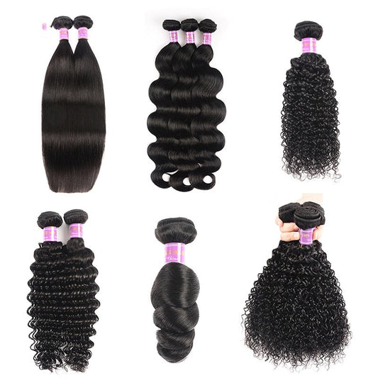 KTX-706771 Human Hair Curtain Wig - 100% Natural, Multiple Styles & Lengths Available