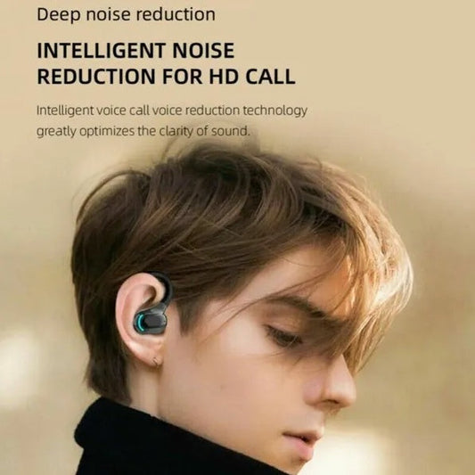 KTX-982163 Wireless Bluetooth 5.1 Earbuds with Ear Hook Design for Enhanced Comfort and Sound Quality