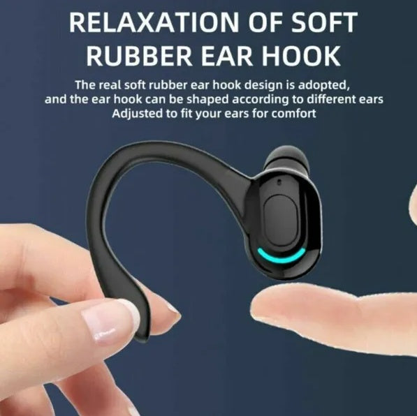 KTX-982163 Wireless Bluetooth 5.1 Earbuds with Ear Hook Design for Enhanced Comfort and Sound Quality