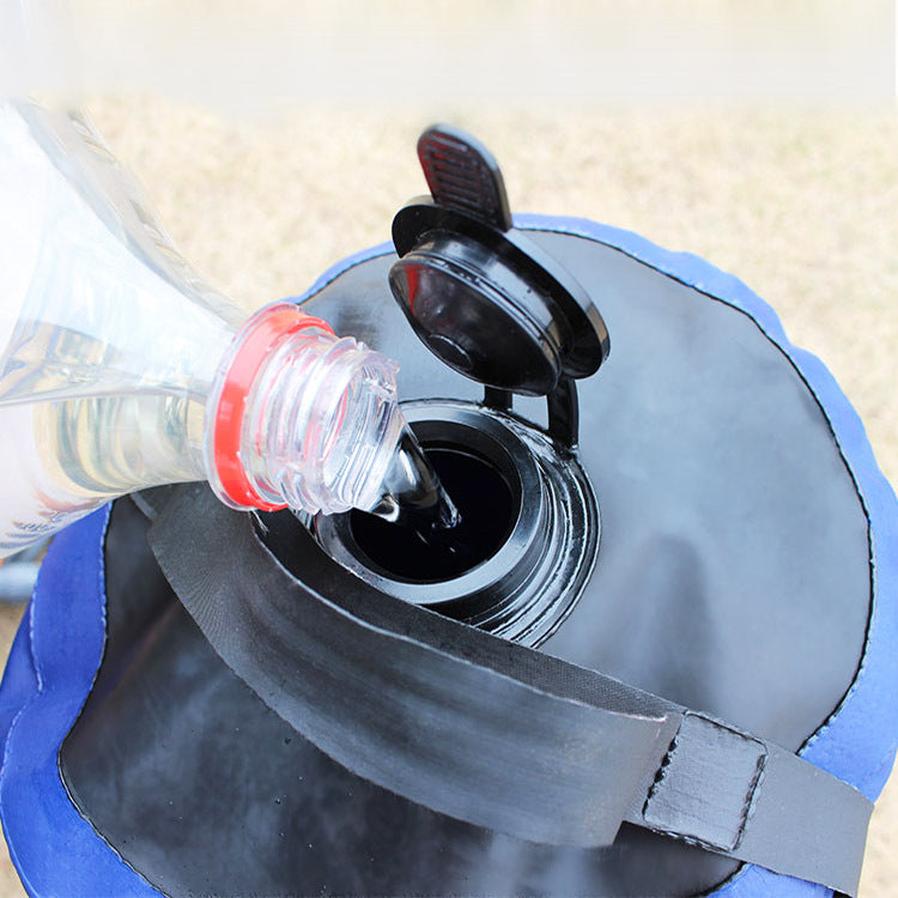 KTX-332115 Foldable Outdoor Shower Bag for Convenient Hot Water Bathing While Camping