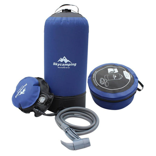 KTX-332115 Foldable Outdoor Shower Bag for Convenient Hot Water Bathing While Camping