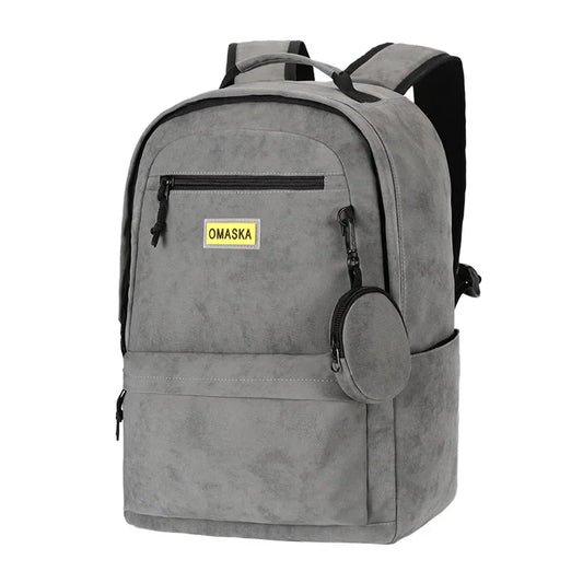 KTX-901715 Custom Logo Nylon Laptop Backpack for Business, 17 Inch, Unisex Design