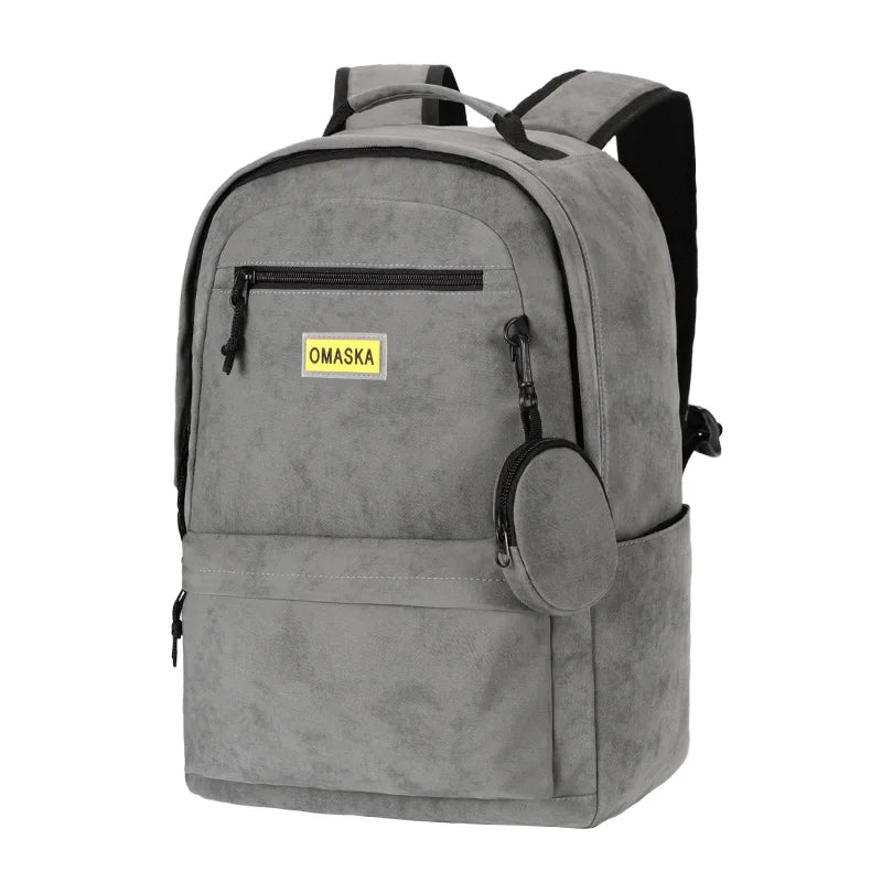KTX-901715 Custom Logo Nylon Laptop Backpack for Business, 17 Inch, Unisex Design