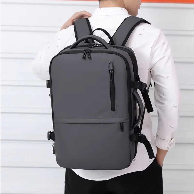 KTX-031635 Waterproof 17-Inch Laptop Backpack with Custom Logo Space and Multiple Compartments