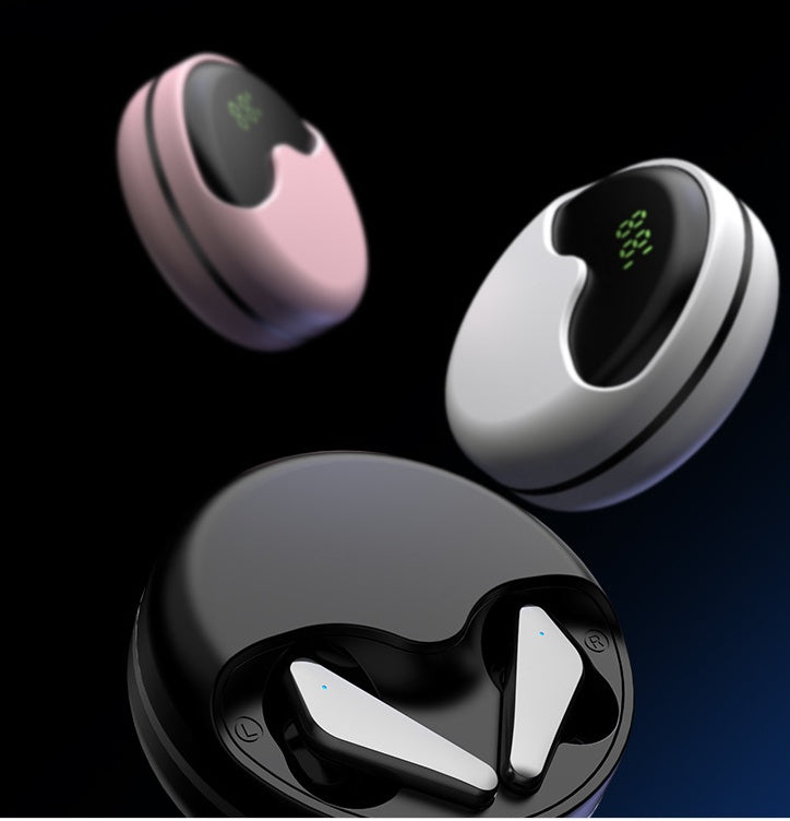 KTX-373075 Wireless Bluetooth 5.1 Earbuds with Charging Case and Auto Sleep Function