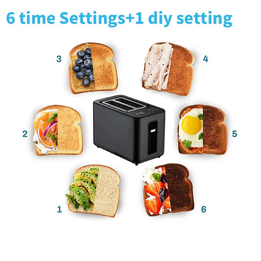 KTX-831251 Large Stainless Steel Oven Toaster with LED Display for Perfectly Toasted Sandwiches