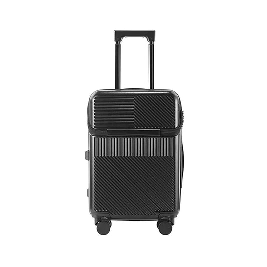 KTX-143763 Front Opening Trolley Suitcase with USB Charging Port for Travel Convenience