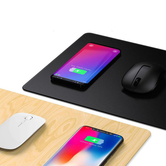KTX-596243 Wireless Charging Mouse Pad for Fast Charging Compatible with Android and Apple Devices