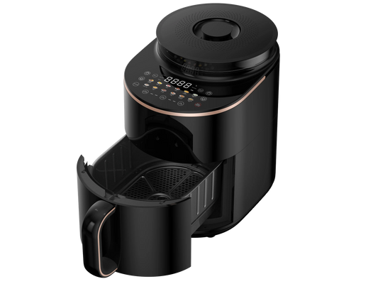 KTX-615059 2-in-1 Oil-Free Steam Air Fryer & Steamer Combo for Healthy Cooking