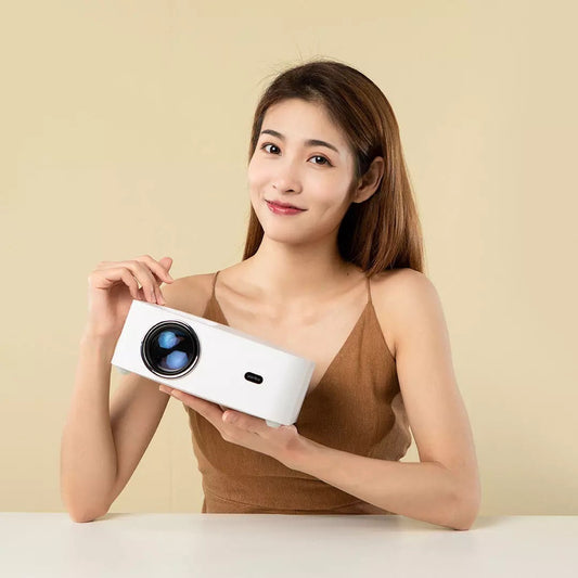 KTX-863955 Ultra-High-Definition 4K Portable Projector with Mobile Connectivity - 5000 Lumens, 1920x1080 Resolution, 40-120 Inch Projection Size