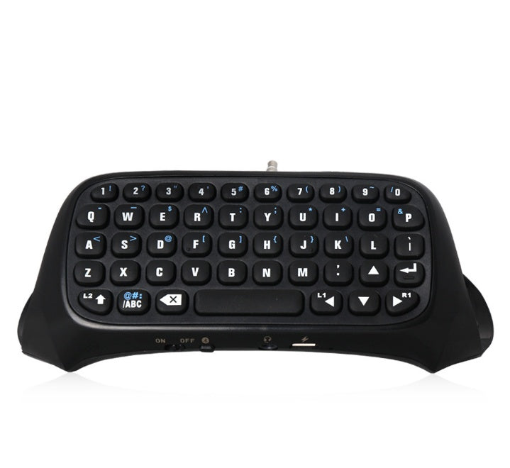 KTX-944787 Wireless Bluetooth Gamepad with Keyboard and Voice Chat for PS4 Console