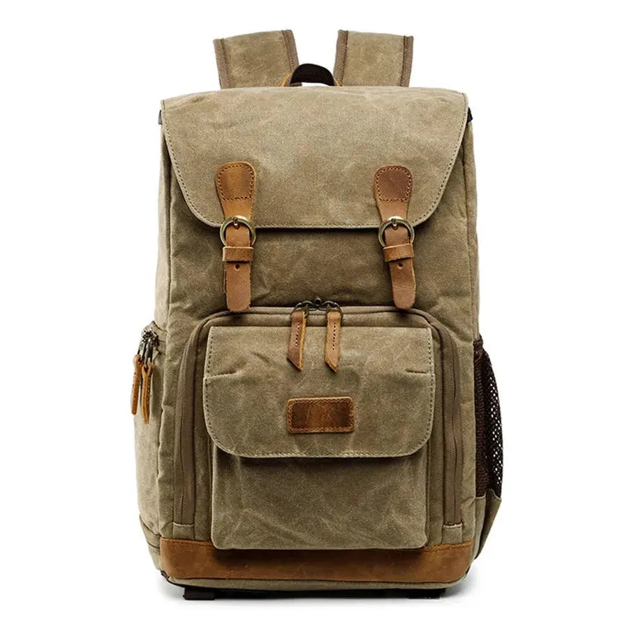 KTX-942035 Large Capacity Canvas Camera Backpack – Special Purpose Rucksack for Photographers and Adventurers