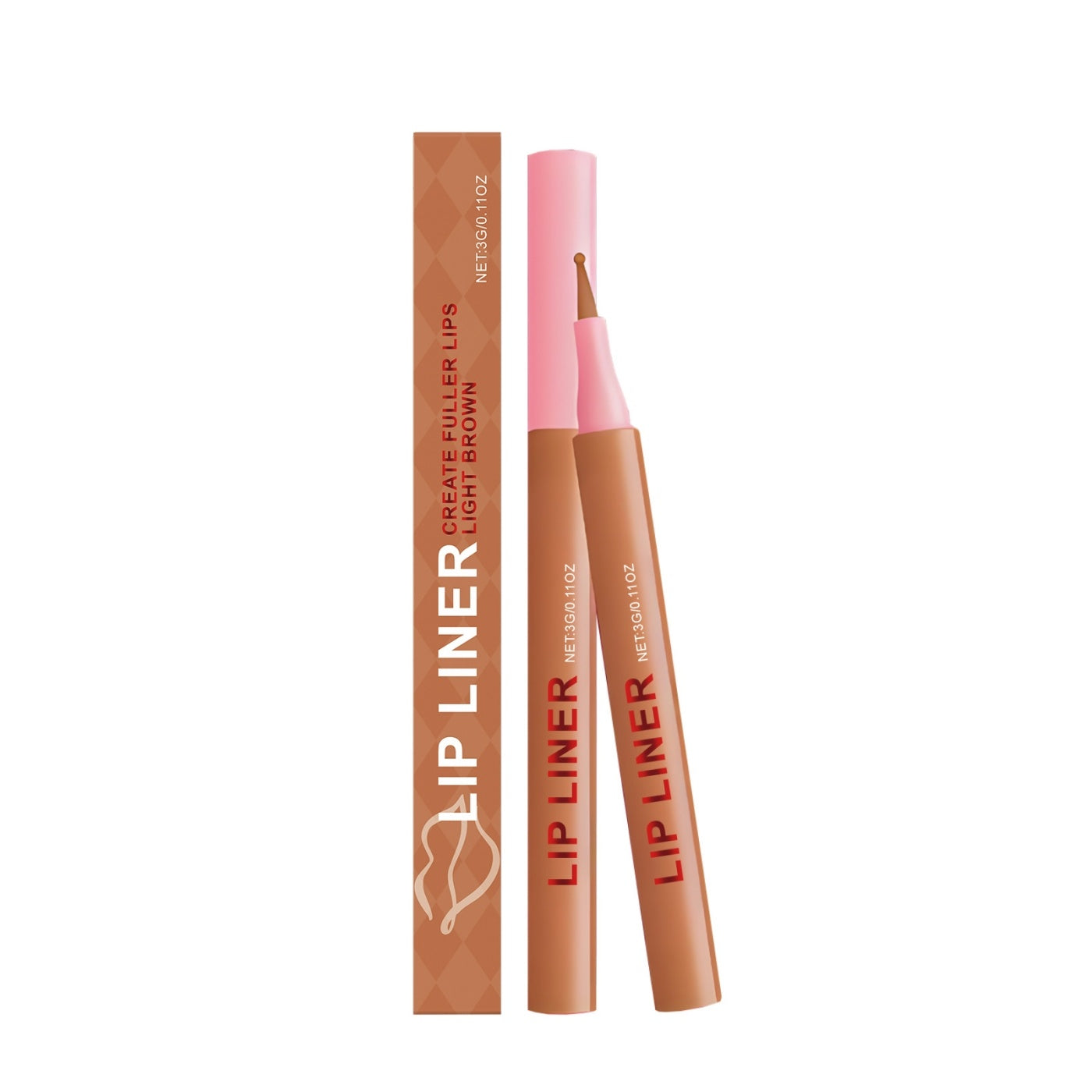 KTX-368211 Waterproof Lip Liner Pen for Long-Lasting Definition and Precision Application