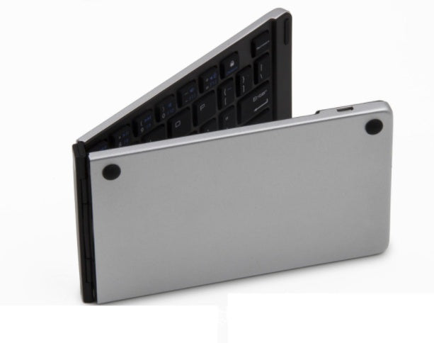 KTX-531667 Portable Bluetooth Folding Keyboard with Rechargeable Battery for iOS, Android, Windows, and Mac OS