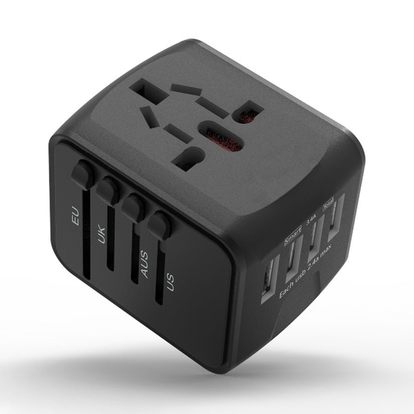 KTX-499603 Travel Multifunctional USB Charging Dock with 4 Ports and QC18W Power Output