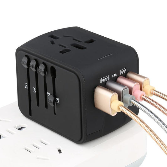 KTX-499603 Travel Multifunctional USB Charging Dock with 4 Ports and QC18W Power Output