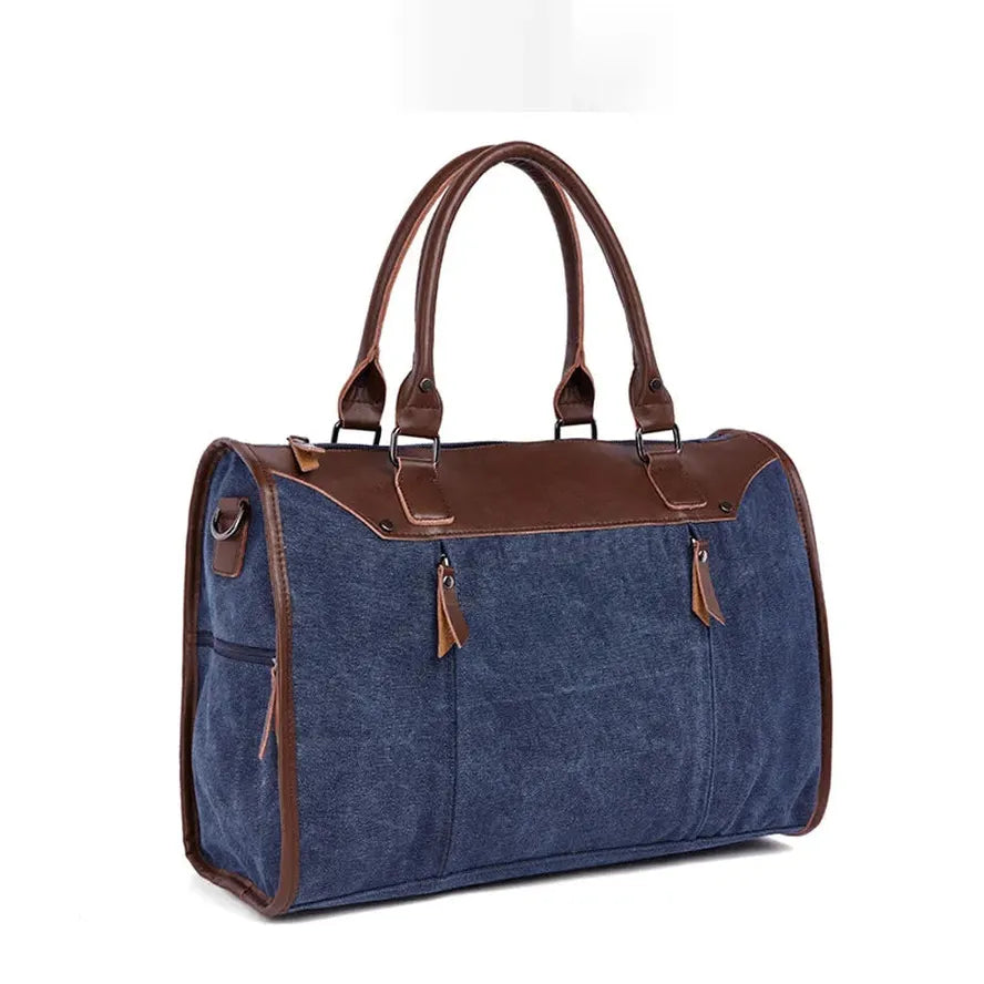KTX-663123 Vintage Canvas Casual Handbag Briefcase for Men