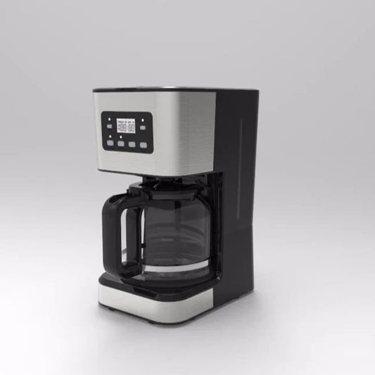 KTX-212947 950W 12-Cup 1.5L Coffee Maker with Filter for Customized Brewing