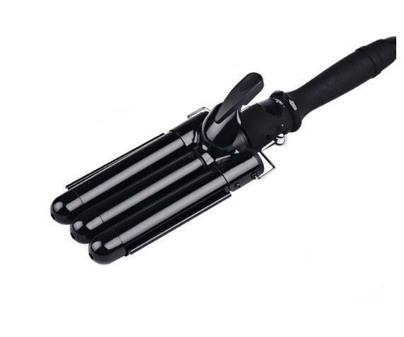JMT-340426 Three-Tube Electric Curling Iron with Adjustable Temperature Control for Dry Hair