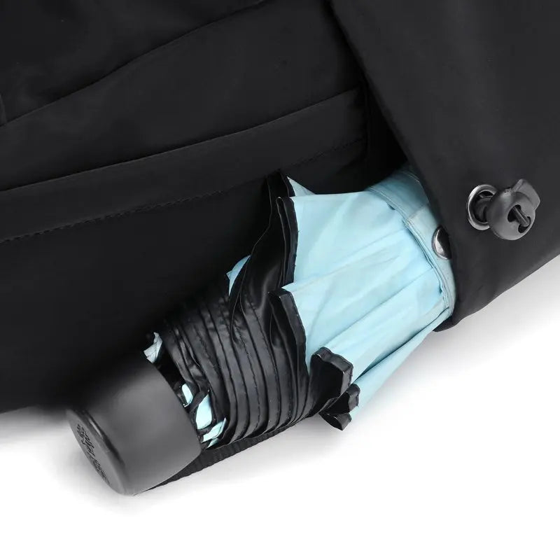 KTX-640723 Waterproof 17 Inch USB Laptop Backpack for Students and Travellers - Casual Leisure Bag for Men