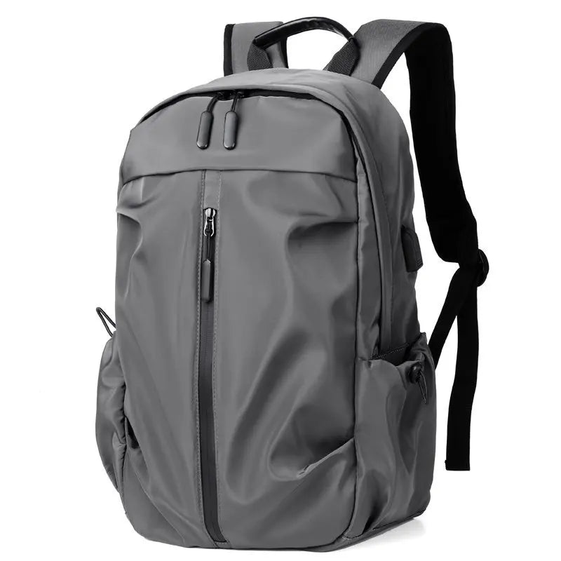 KTX-640723 Waterproof 17 Inch USB Laptop Backpack for Students and Travellers - Casual Leisure Bag for Men