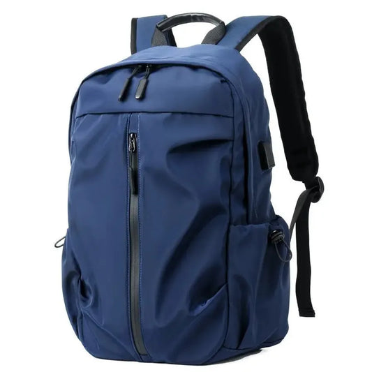 KTX-640723 Waterproof 17 Inch USB Laptop Backpack for Students and Travellers - Casual Leisure Bag for Men