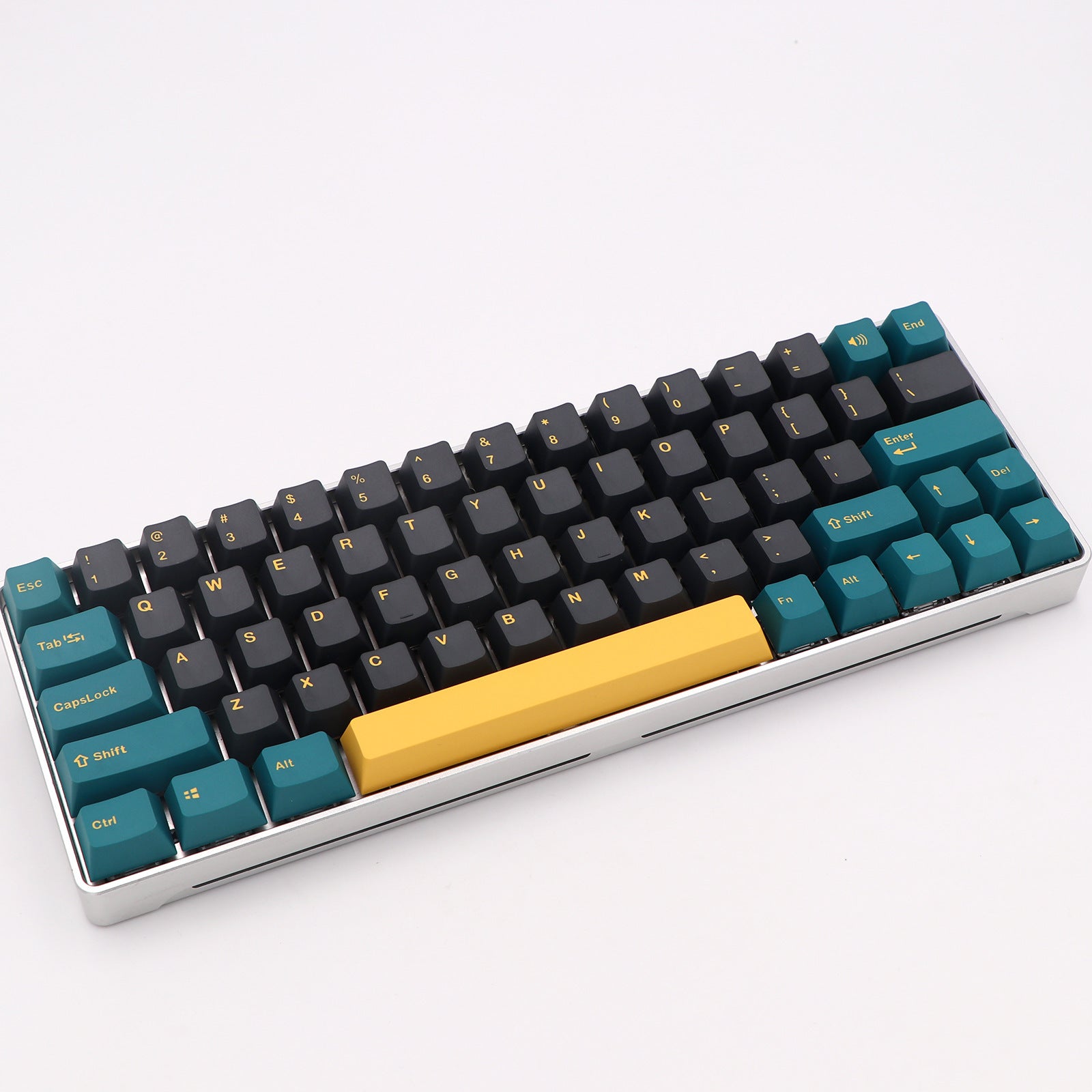 KTX-417043 Mars Green Two-Color PBT Mechanical Keyboard Keycap Set - 126 Keys for Various Configurations