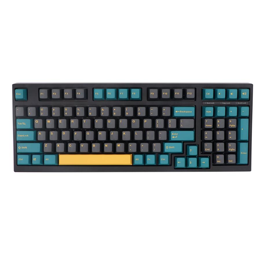 KTX-417043 Mars Green Two-Color PBT Mechanical Keyboard Keycap Set - 126 Keys for Various Configurations