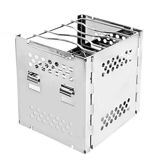KTX-643987 Compact Firewood Stove for Outdoor Barbecue Cooking