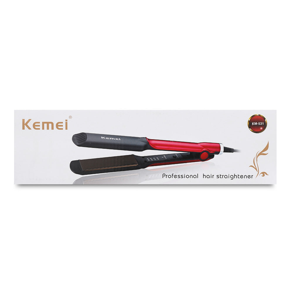 KTX-352915 Wet And Dry Hair Straightener with Tourmaline Ceramic, Temperature Control & 30mm Diameter