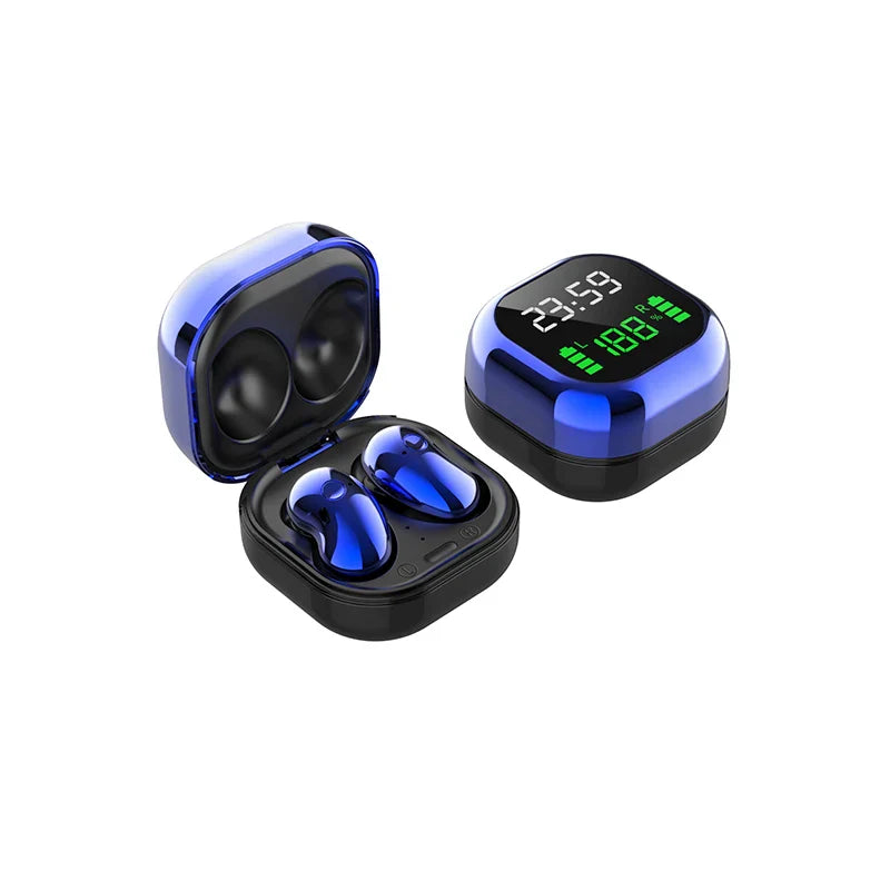 KTX-918611 Wireless Gaming Headset S6 Plus in Black, Purple, and Blue - TWS Earbuds with Enhanced Sound Quality
